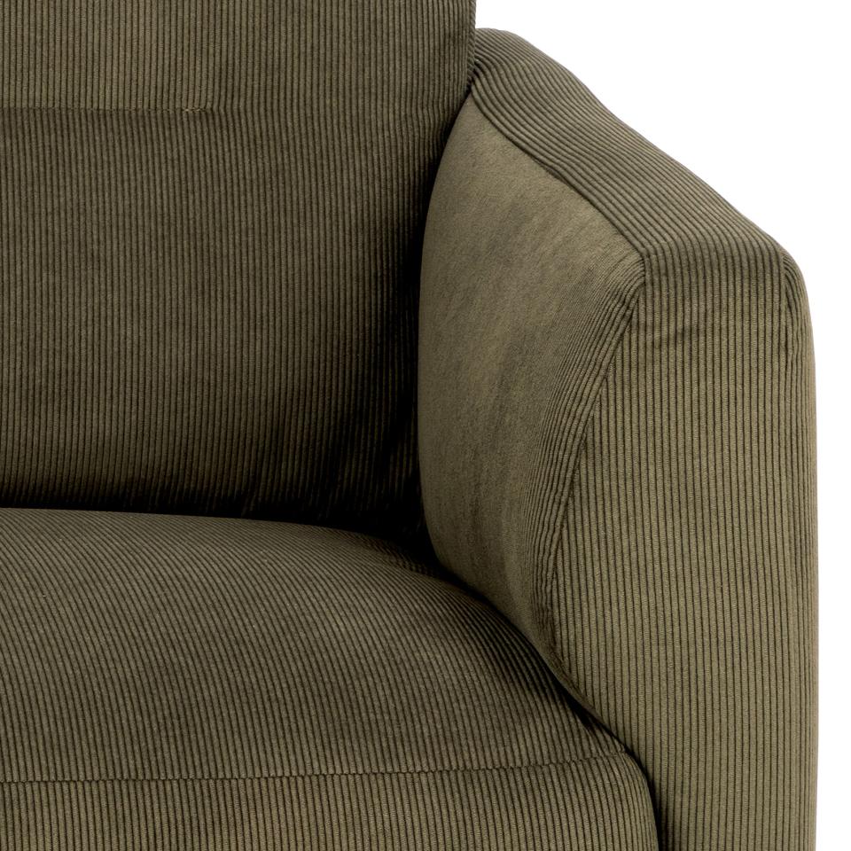 Canapé Graham Vert olive 3 places