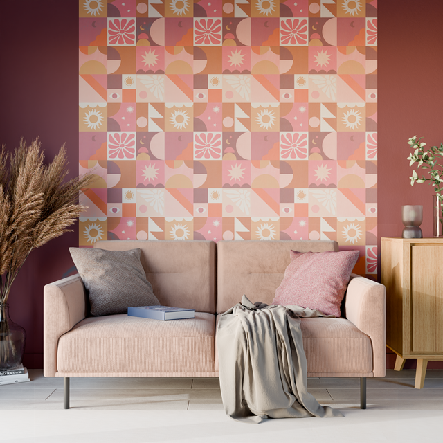 Canapé GRAHAM coloris beige 2 places