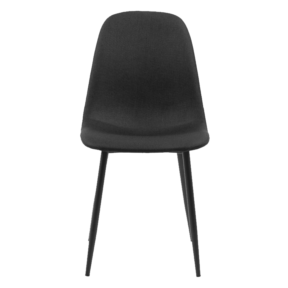 Chaise Pia Noir 1 place