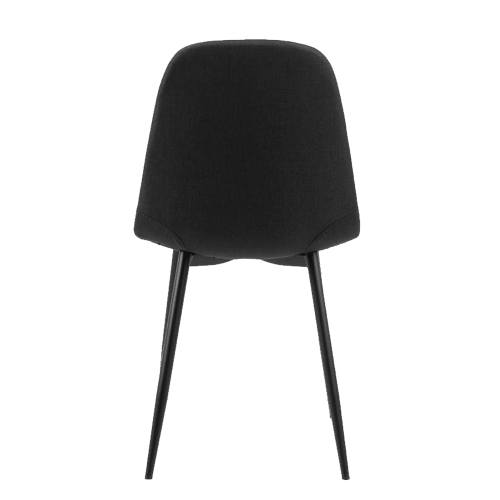 Chaise Pia Noir 1 place