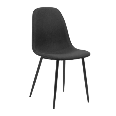 Chaise Pia Noir 1 place