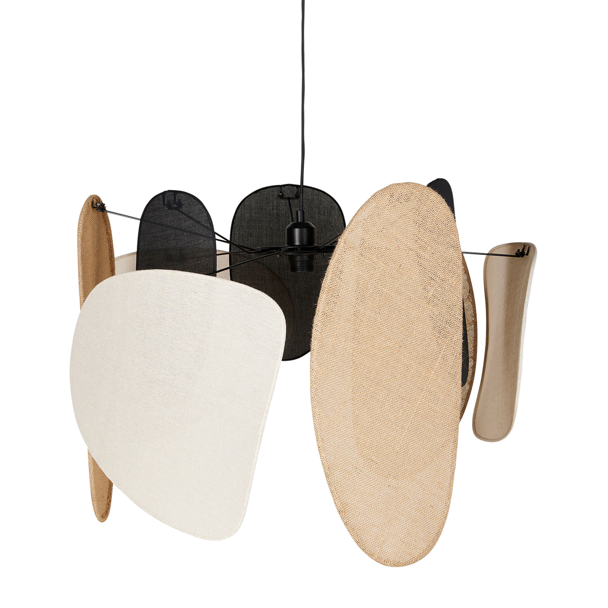 OSTARIA Suspension Almeria Beige noir marron