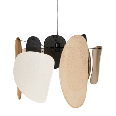 OSTARIA Suspension Almeria Beige noir marron