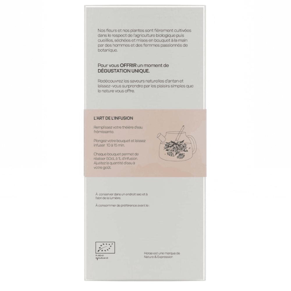 HORAE Infusion Bouquets fleurs des montagnes 8G