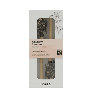 HORAE Infusion Bouquets fleurs des montagnes 8G