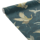 Papier peint intissé Tsuru Bleu nuit