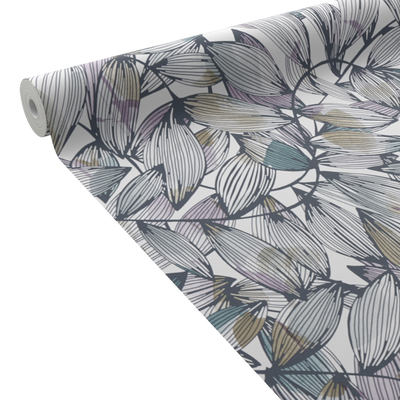 4MURS Papier peint intissé Lucille Multicolore