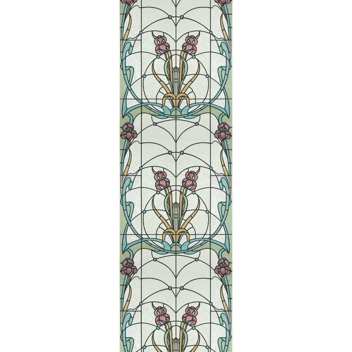 Papier peint intissé Vetro Multicolore