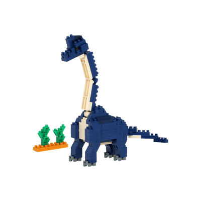 NANOBLOCK Jeu de construction Brachiosaurus Bleu