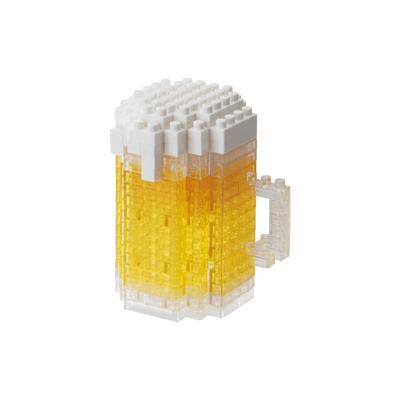 NANOBLOCK Jeu de construction Bière Jaune