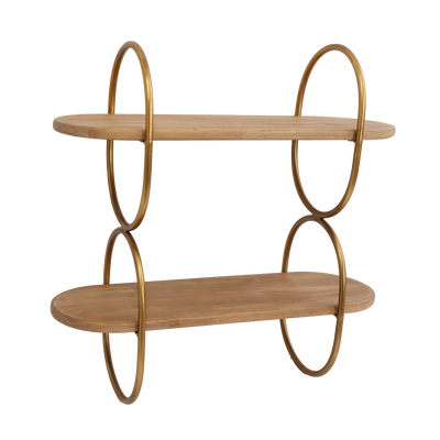 Etagère murale en bois Lois Beige