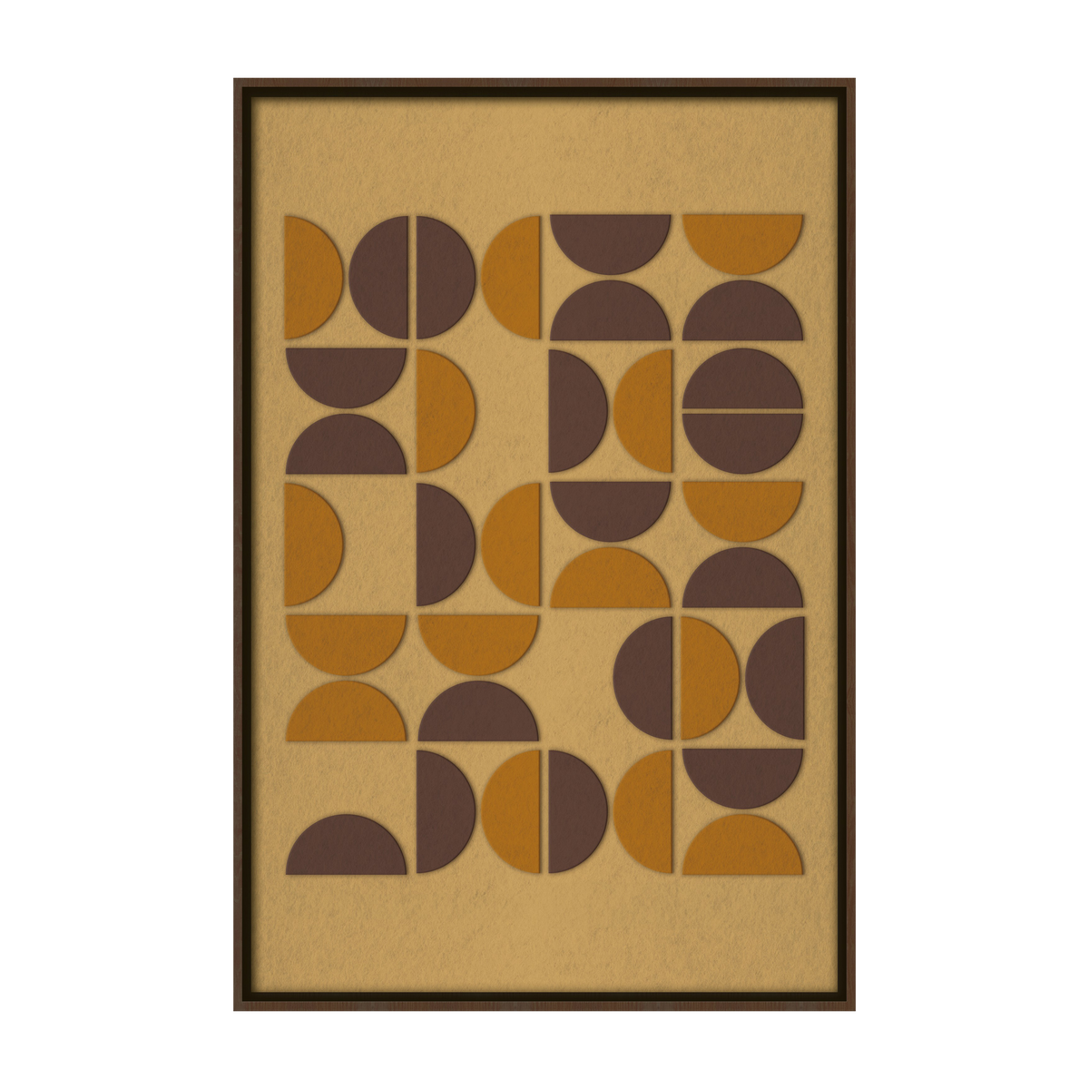 Toile en relief Americano Brun