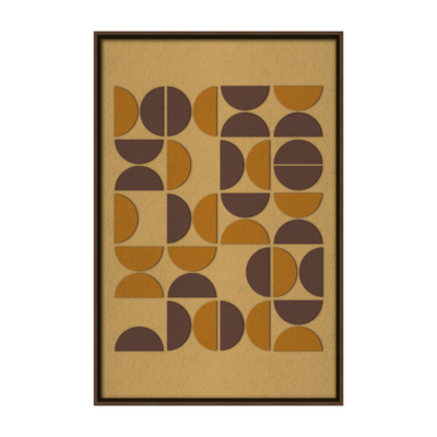 Toile en relief Americano Brun