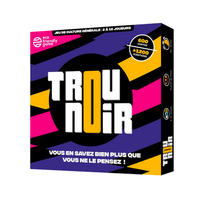 Jeu de cartes Trou noir Noir