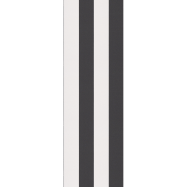 4MURS Papier peint vinyle PODIUM STRIPE noir et blanc