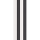 4MURS Papier peint vinyle Podium stripe Noir et blanc