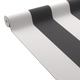 4MURS Papier peint vinyle Podium stripe Noir et blanc