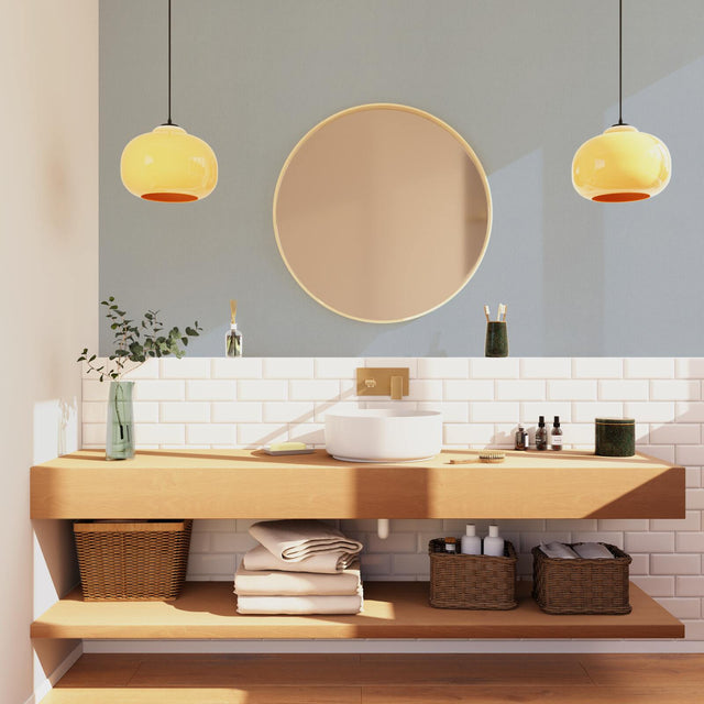 4MURS Papier peint vinyle PODIUM coloris bleu grisé