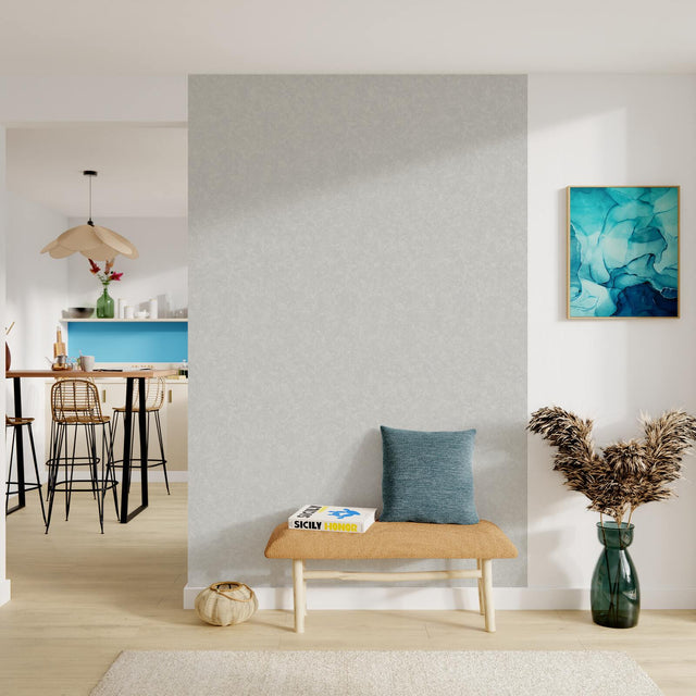 4MURS Papier peint vinyle SYDNEY coloris gris perle