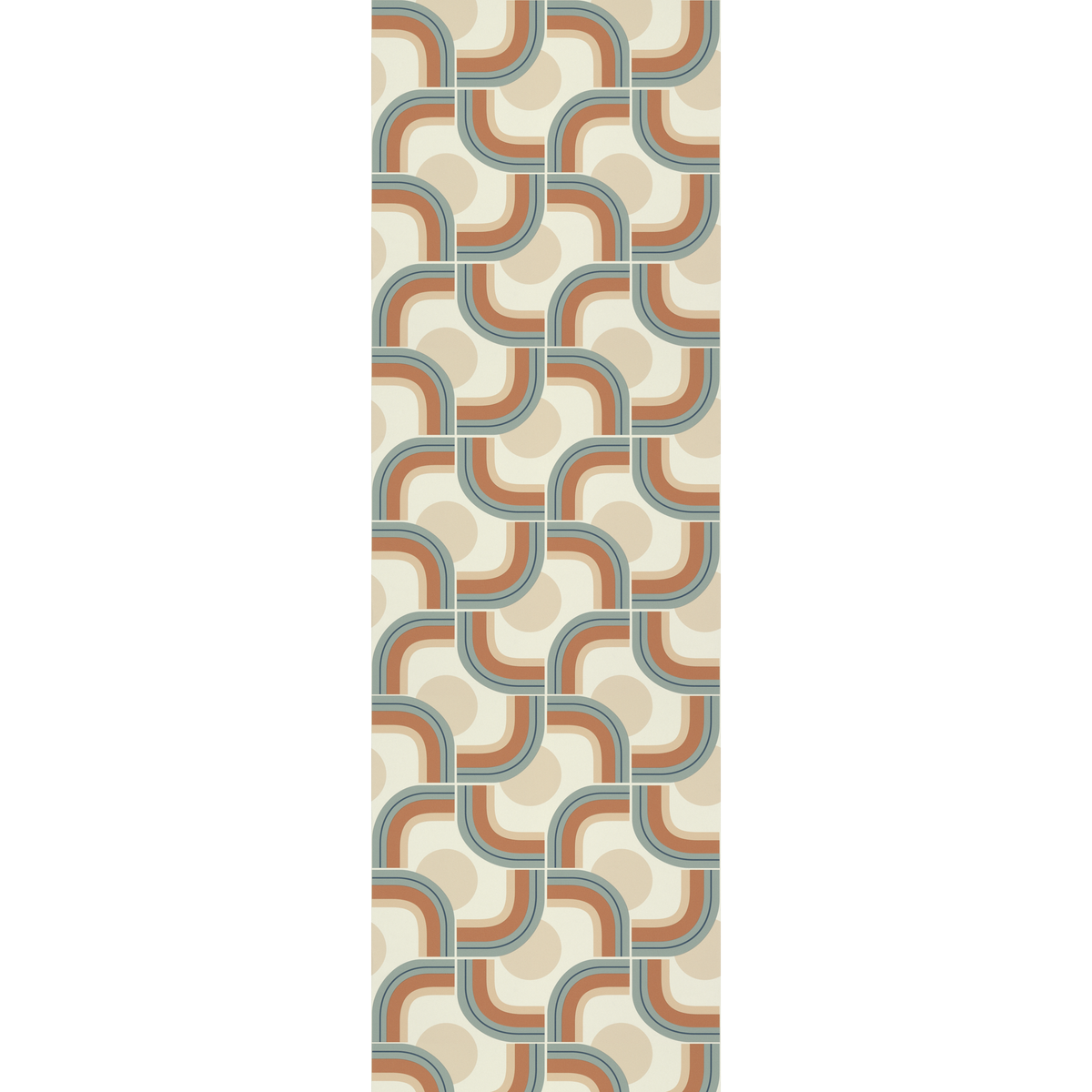 4MURS Papier peint intissé Suzie Multicolore