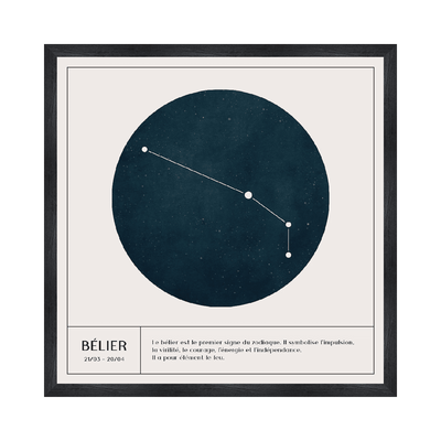 4MURS Tableau Bélier Blanc