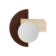 Miroir en bois Kaly Brun