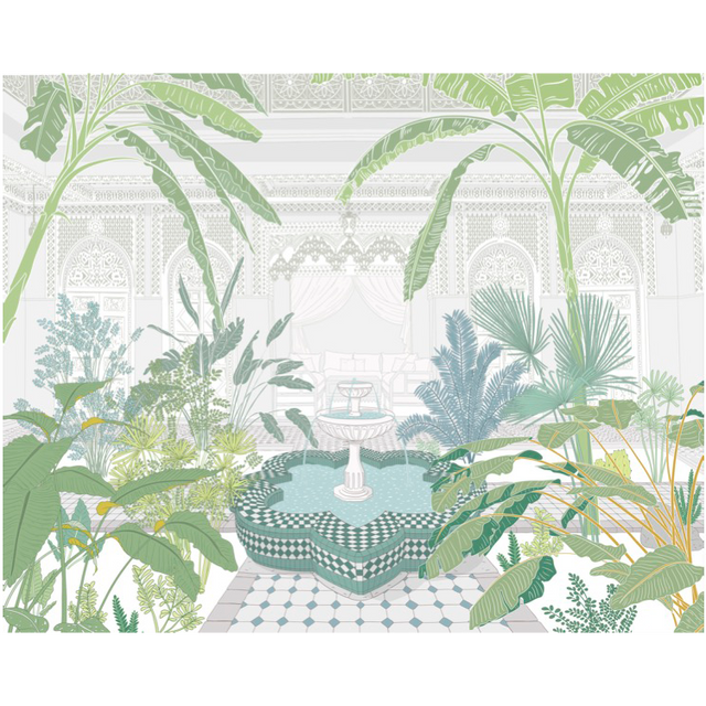 4MURS Papier peint panoramique XL RYAD 350 x 280 cm