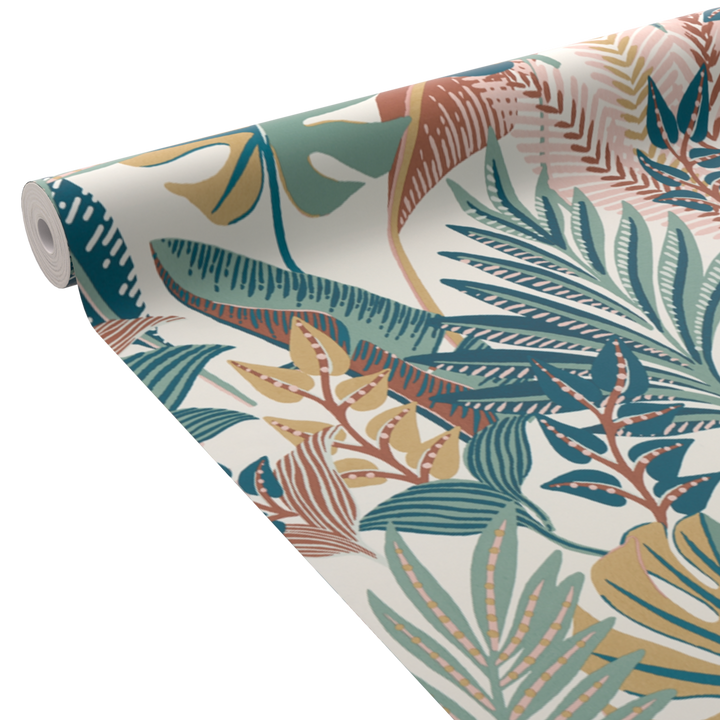 Papier peint intissé Allison Multicolore