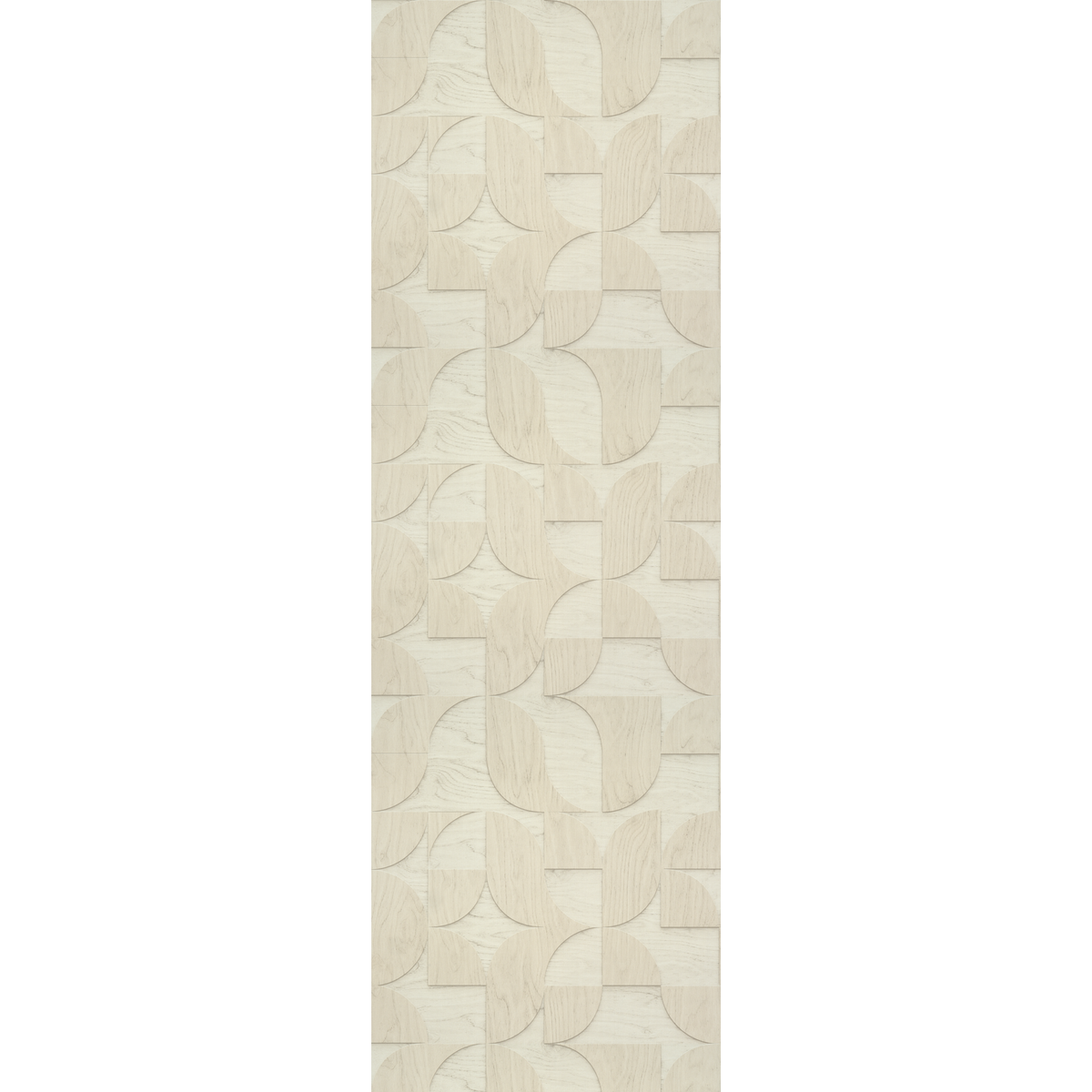 4MURS Papier peint intissé Kenley Beige chaud