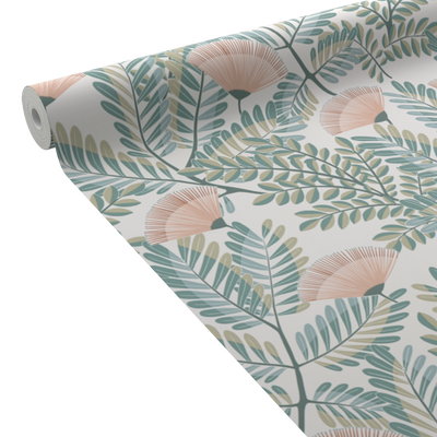 Papier peint intissé Cecilia Multicolore