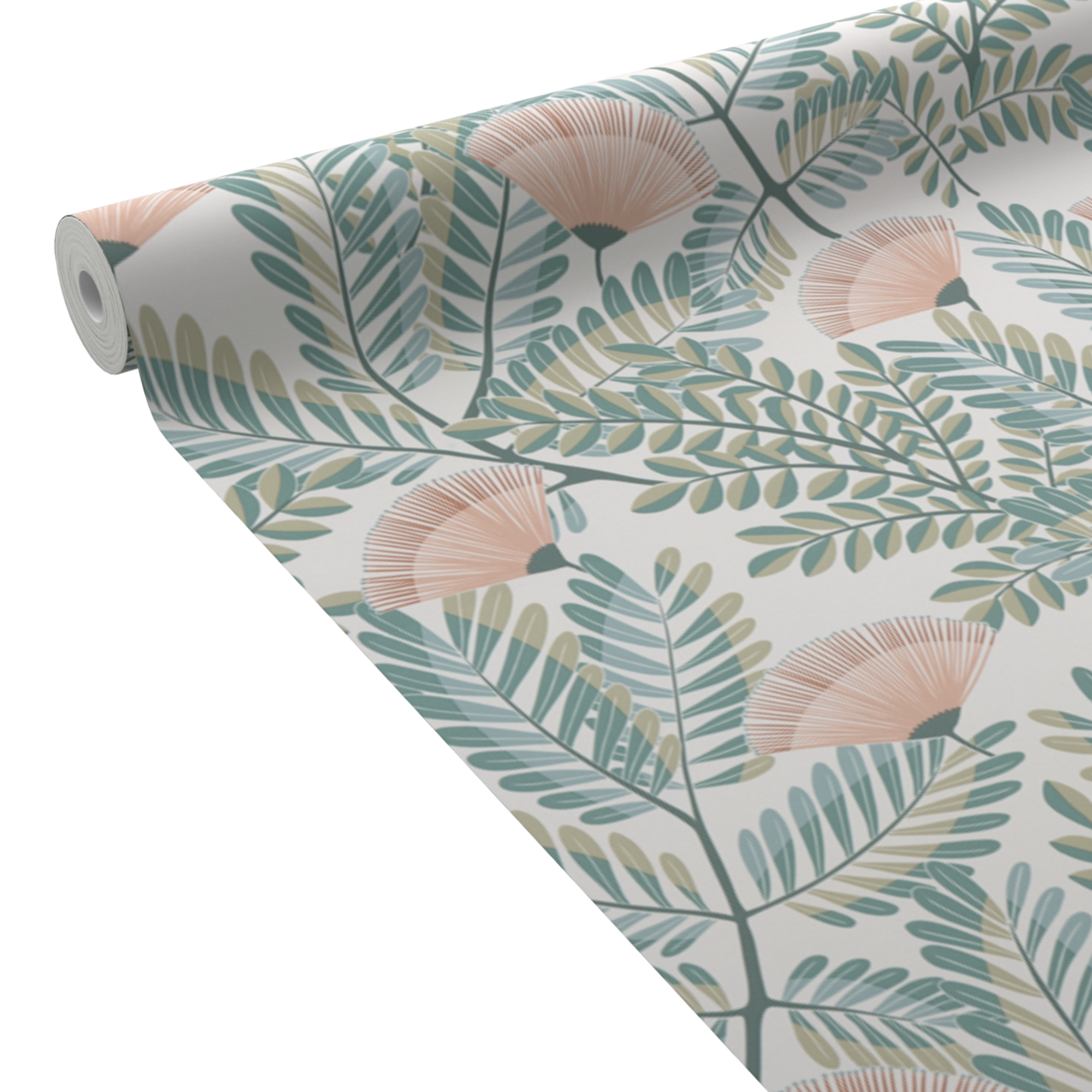 Papier peint intissé Cecilia Multicolore