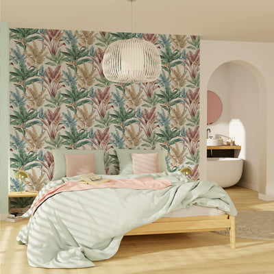 Papier peint intissé Jamaica Multicolore