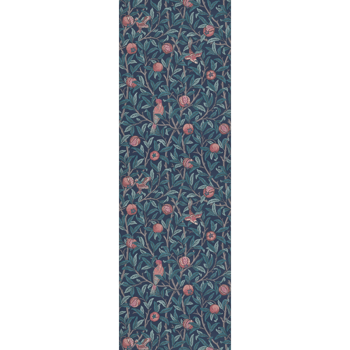 WILLIAM MORRIS AT HOME Papier peint intissé Pomegranate Bleu nuit