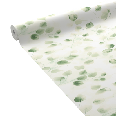 4MURS Papier peint intissé Effie Vert feuille