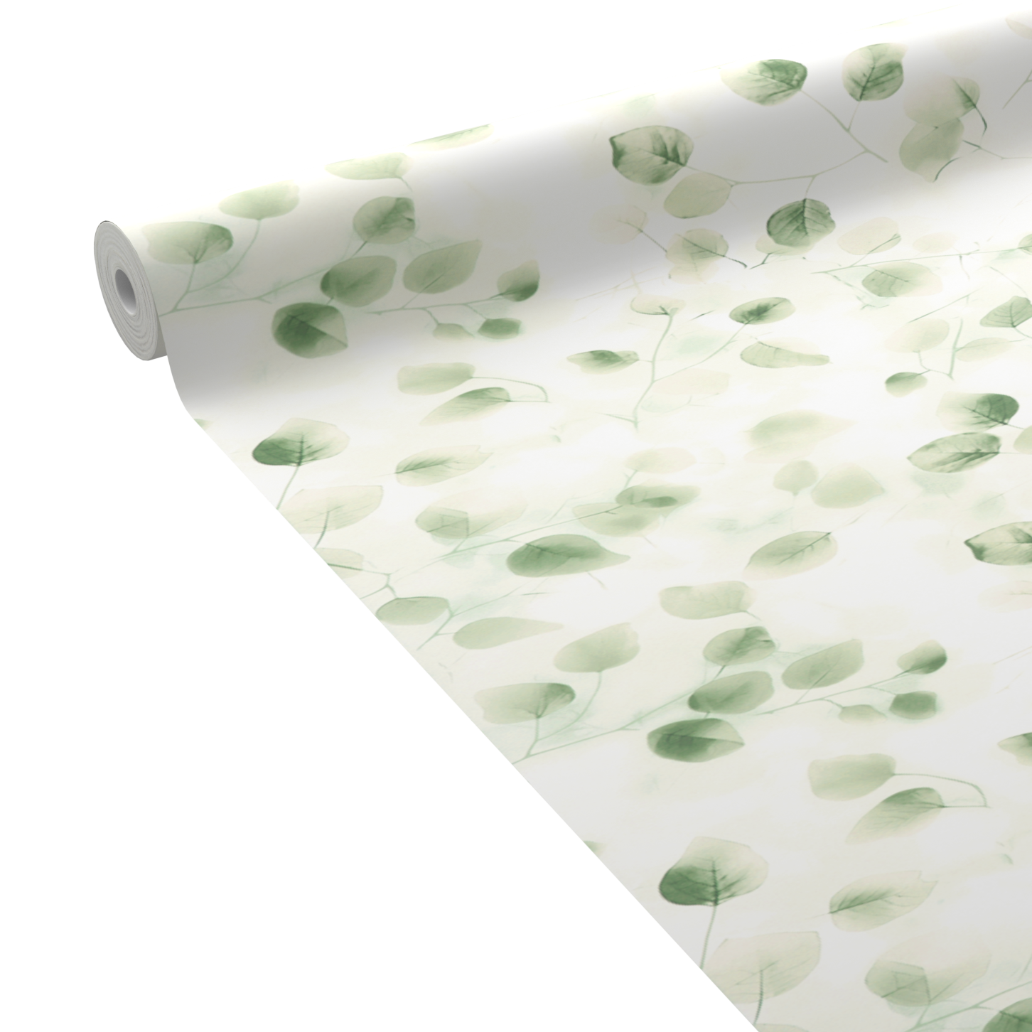 4MURS Papier peint intissé Effie Vert feuille