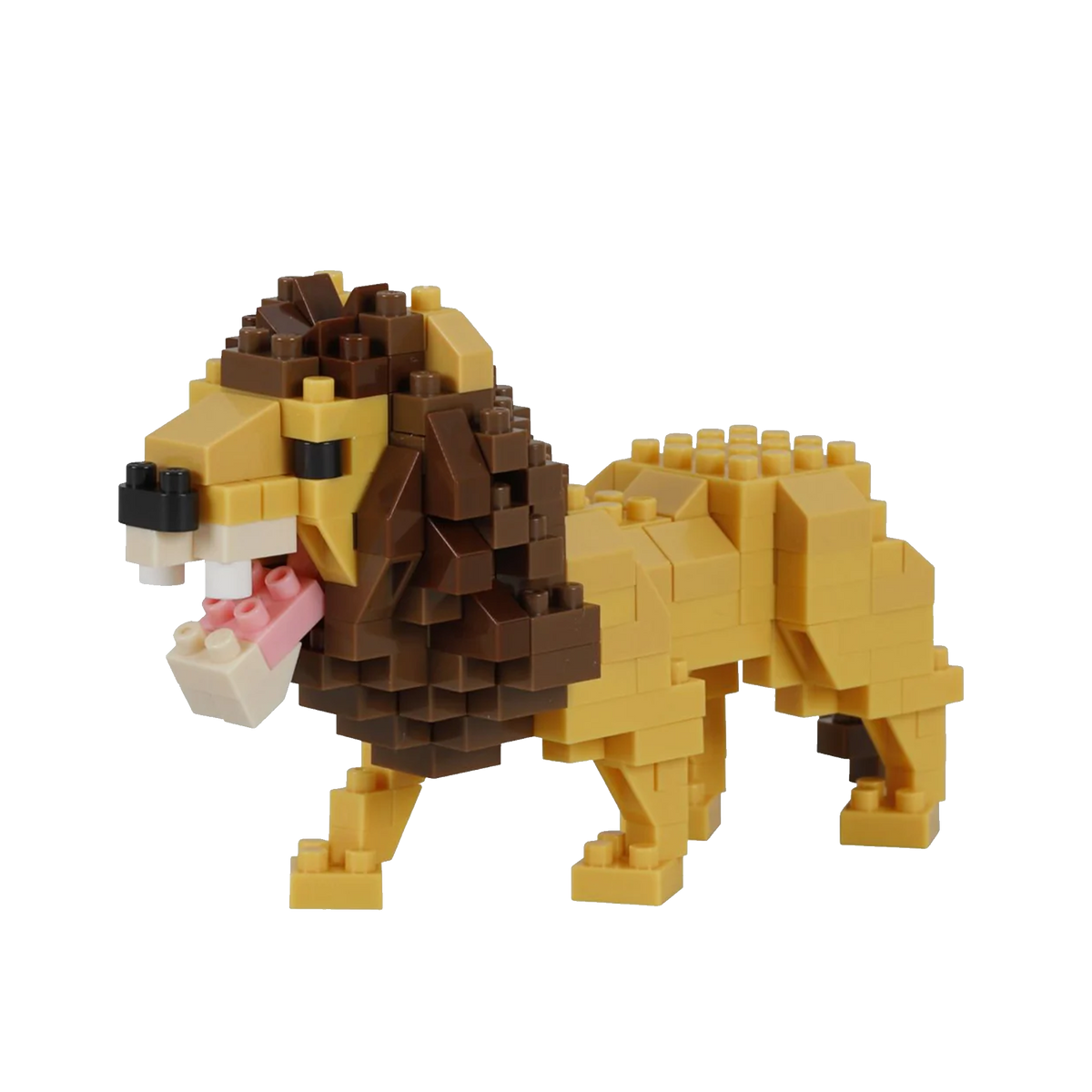 NANOBLOCK Jeu de construction Lion Jaune