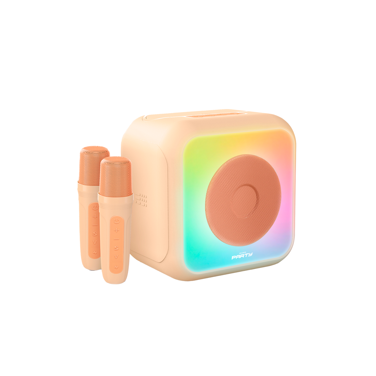 BIGBEN Enceinte Karaoké Orange