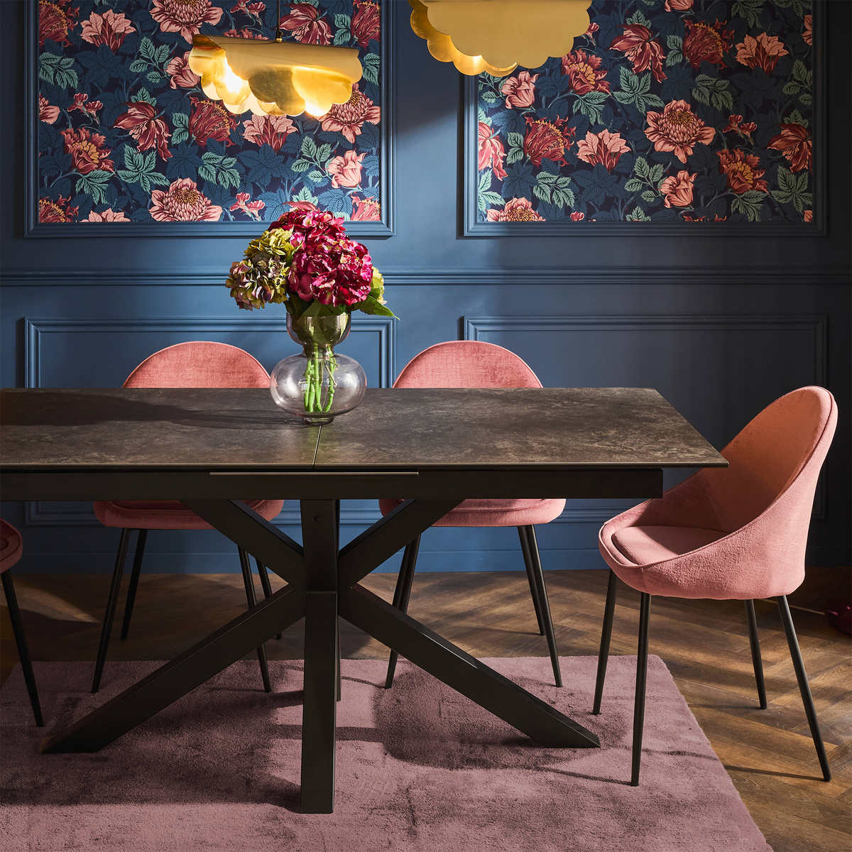 Table extensible Adam Noir