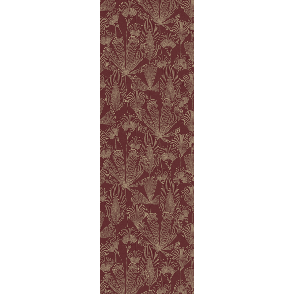 4MURS Papier peint intissé Ericka Rouge bordeaux