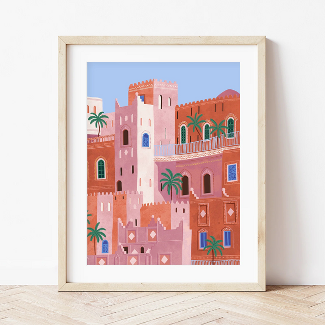 La Petite Epicerie Peinture par numéros SUNSET IN MOROCCO