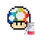 PIXEL CORNER Kit création Pixel art rainbow shroom Blanc