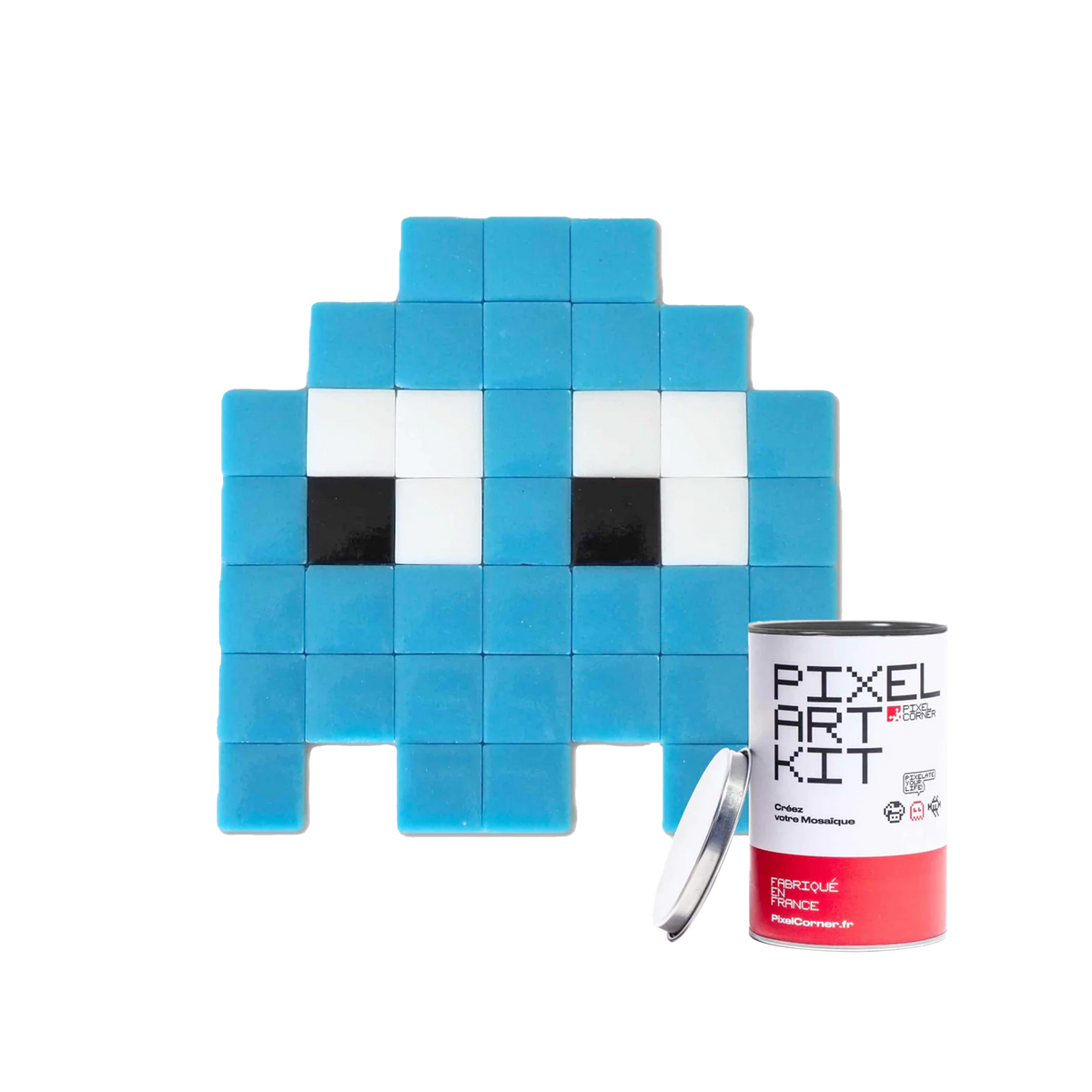 PIXEL CORNER Kit création Pixel art gloomie(s) Bleu clair