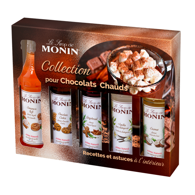 Monin Coffret CHOCOLAT CHAUD