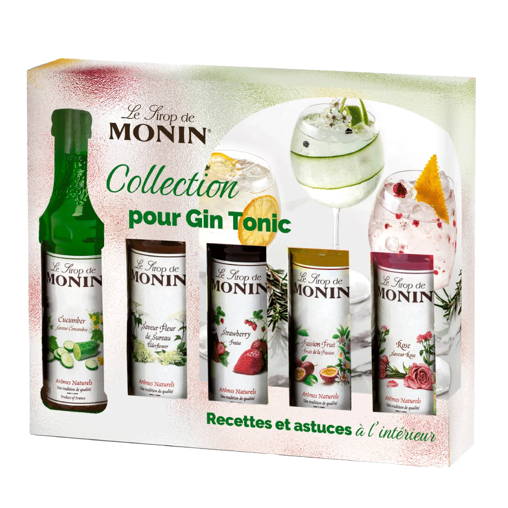 MONIN Coffret Gin tonic 250ML
