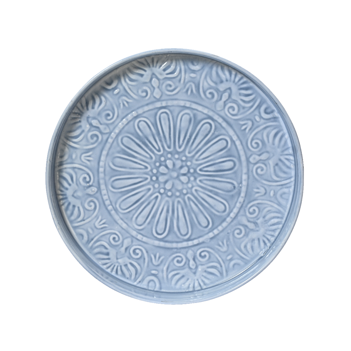 Plateau décoratif Eliris Bleu