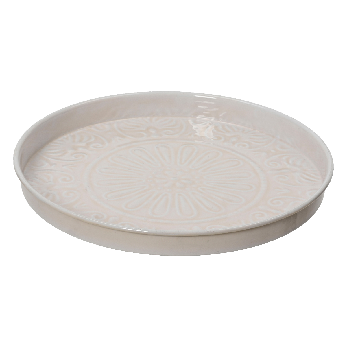 Plateau décoratif Eliris Beige