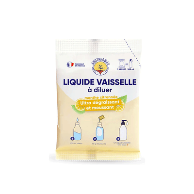 ANOTHERWAY Produit d'entretien Recharge ultra dégraissant Jaune Menthe citronnée 30ML