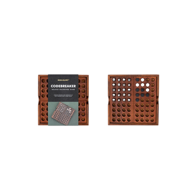 Jeu de société en bois Codebreaker Brun