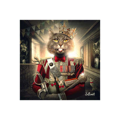 Tableau Binet chatribo Noir