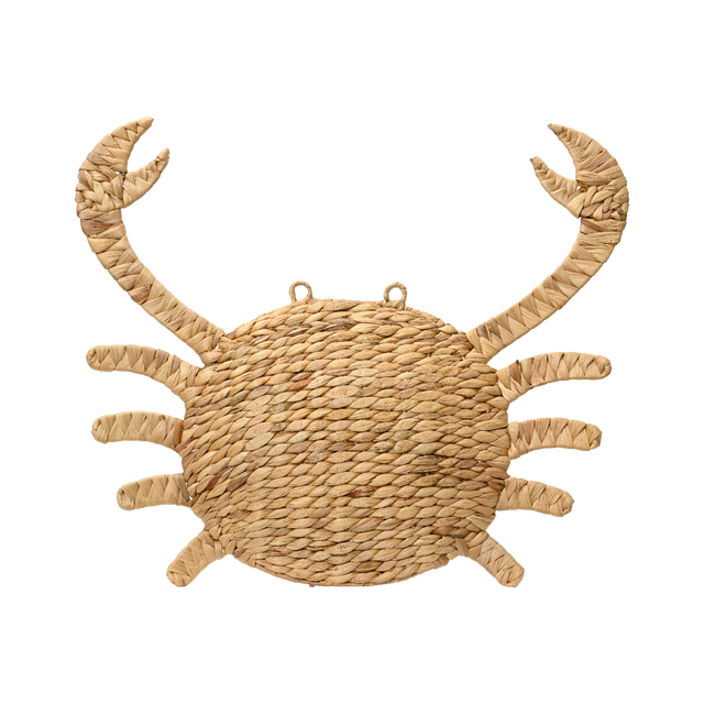 Trophée mural CRABE coloris beige